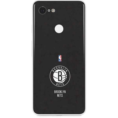 NBA Brooklyn Nets Distressed Google Pixel 3 Skin
